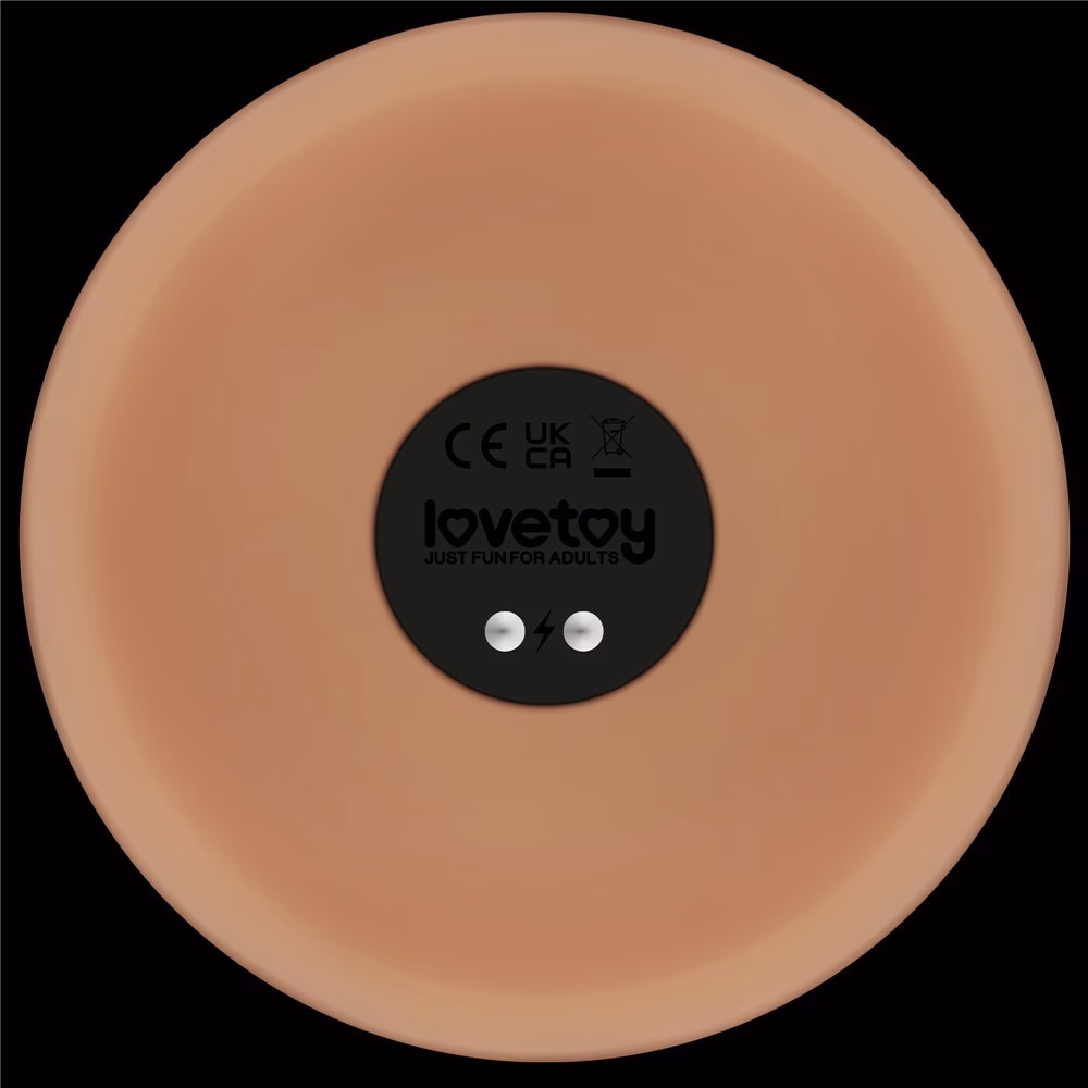 7'' Vibrating Power Basics Cock - Image 4