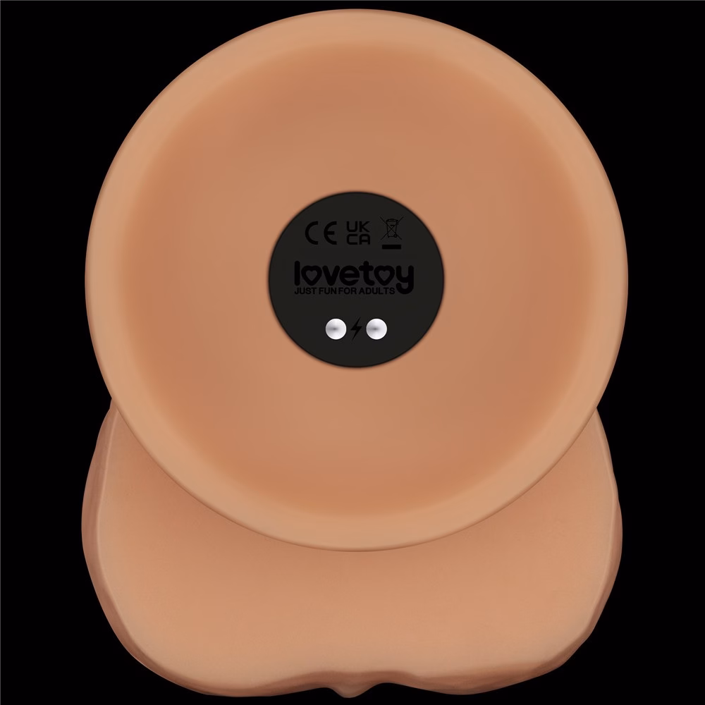 8.5'' Vibrating Power Basics Cock - Image 5