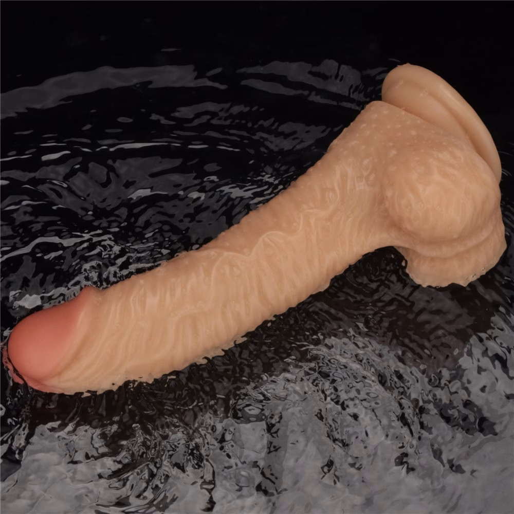 8.5'' Vibrating Power Basics Cock - Image 10