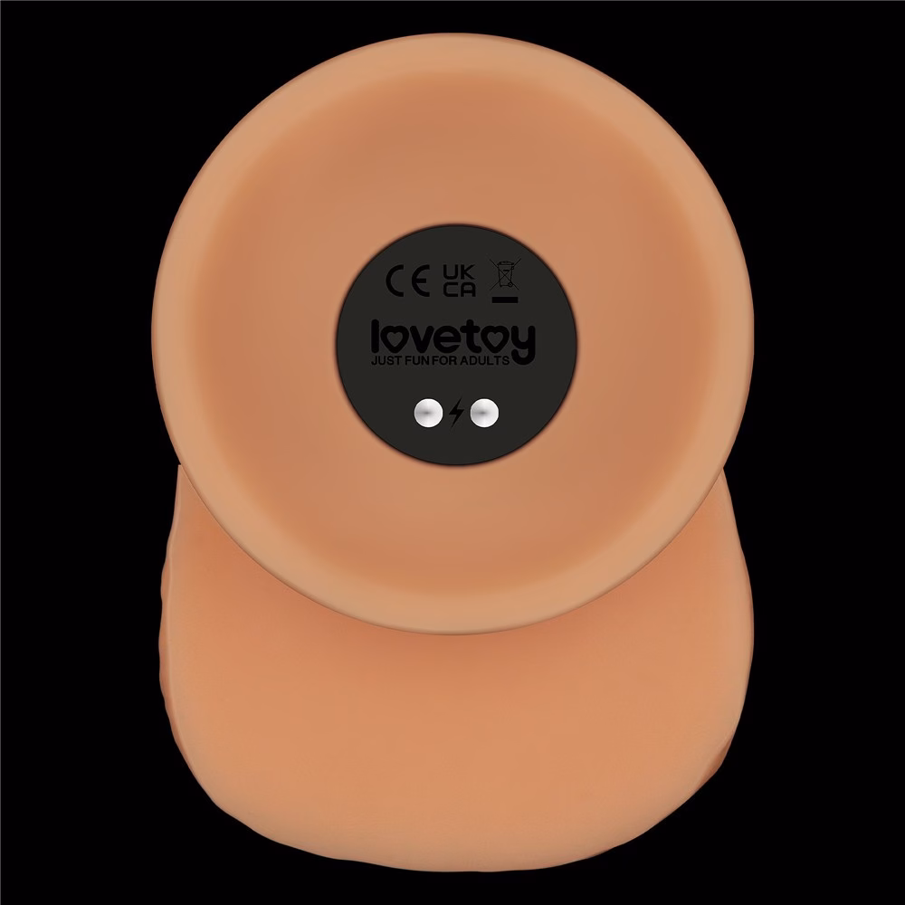 9.5'' Vibrating Power Basics Cock - Image 4