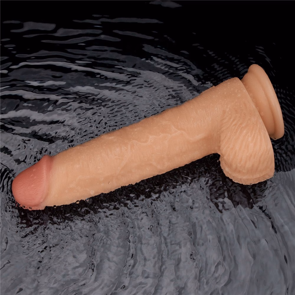 9.5'' Vibrating Power Basics Cock - Image 10