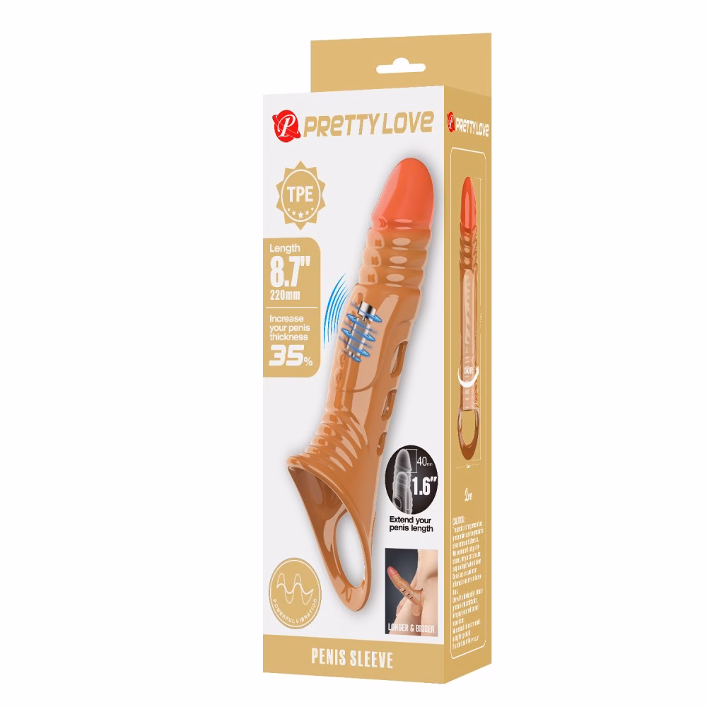 Pretty Love Vibrating Penis Sleeve