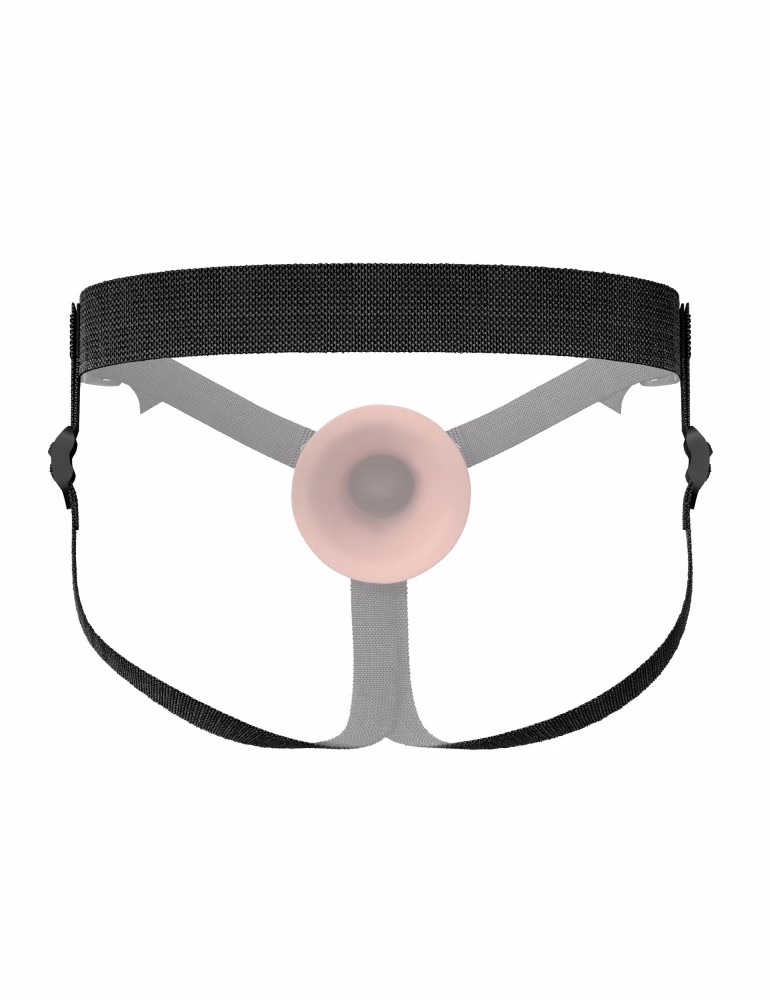 5" Silicone Hollow Strap-On Dual Density - Image 6
