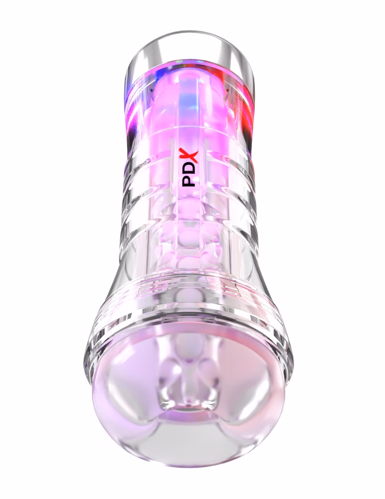 ViewTube XXL See-Thru EZ-Grip LED Stroker - Image 2