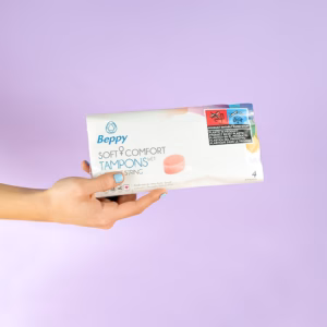 Beppy  Tampon WET - Lubricated sponge tampon - 4 pieces