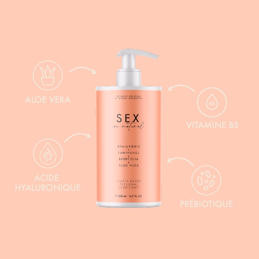 Sex Au Naturel water based Lubricant (500ml) - Image 4