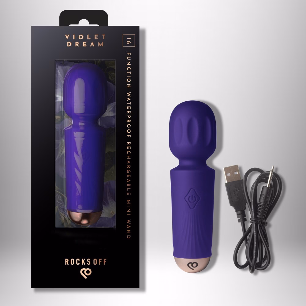 Rechargeable Mini Wand - Violet Dream - Image 14