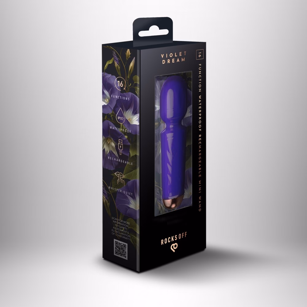 Rechargeable Mini Wand - Violet Dream - Image 15