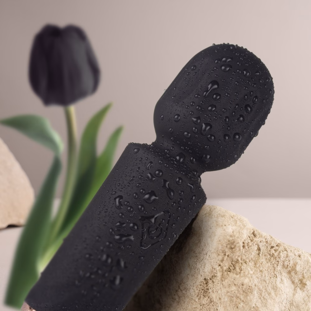 Rechargeable Mini Wand - Black Tulip - Image 8