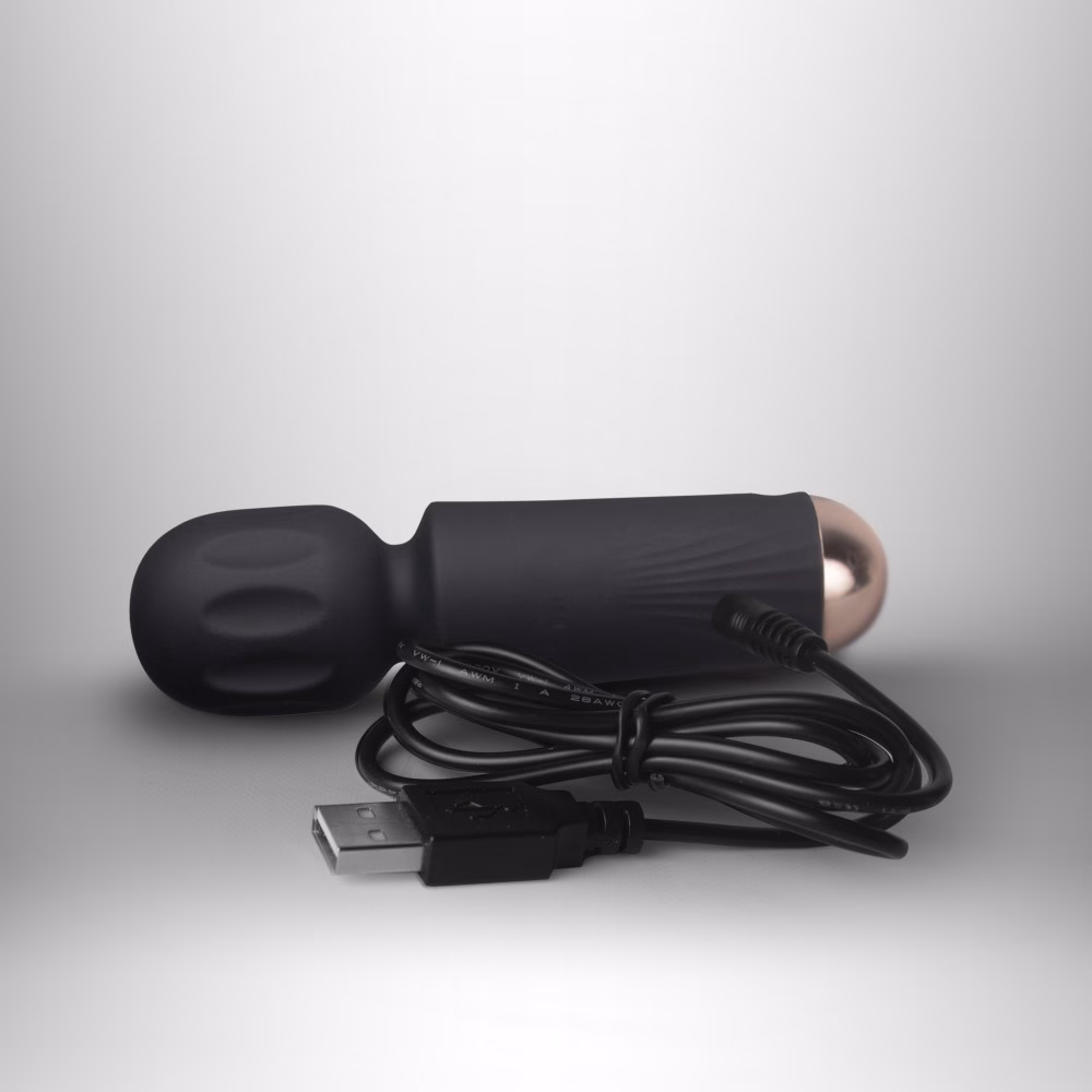 Rechargeable Mini Wand - Black Tulip - Image 13