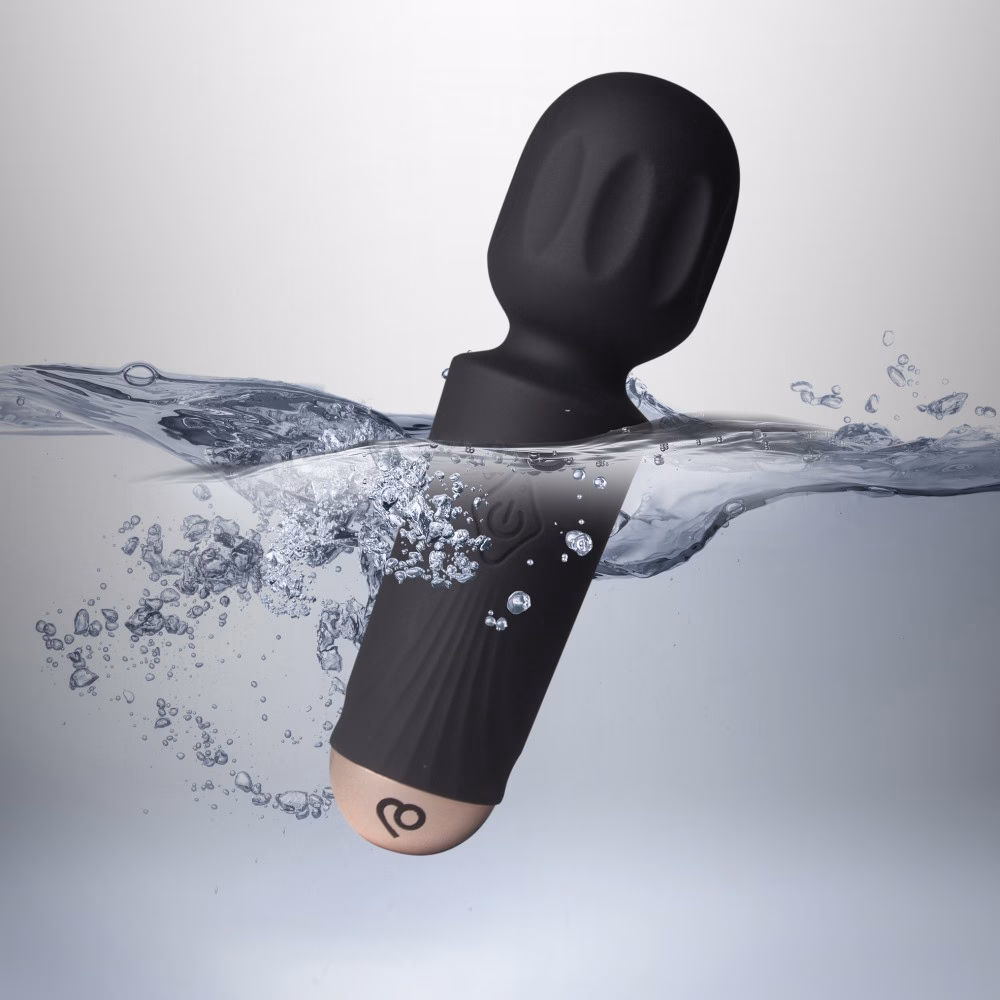 Rechargeable Mini Wand - Black Tulip - Image 14