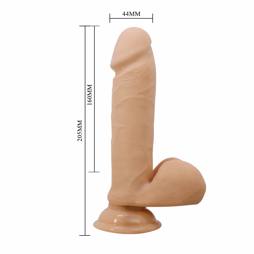 Baile Vibrating Dildo With Remote Control Flesh - Image 5
