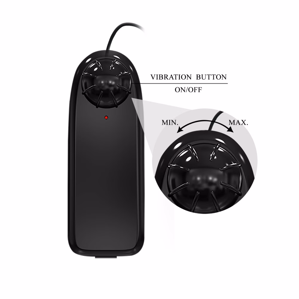 Baile Vibrating Dildo With Remote Control Flesh - Image 6