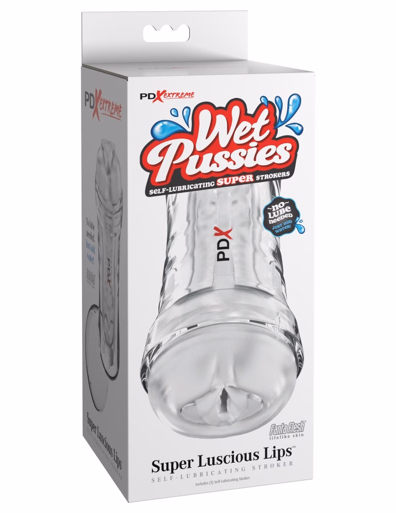 Super Luscious Lips Self-Lubricating Stroker