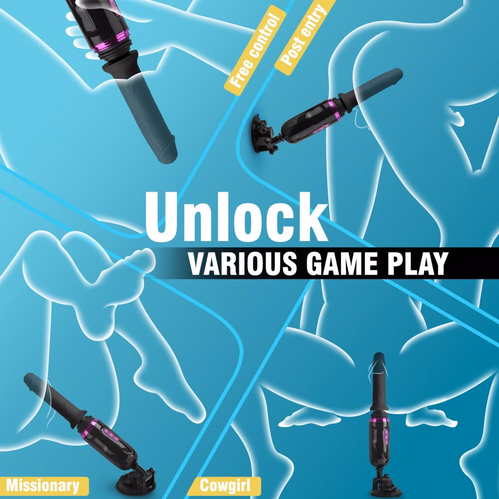 Hiram hand-free thrusting pocket dildo machine - Image 10