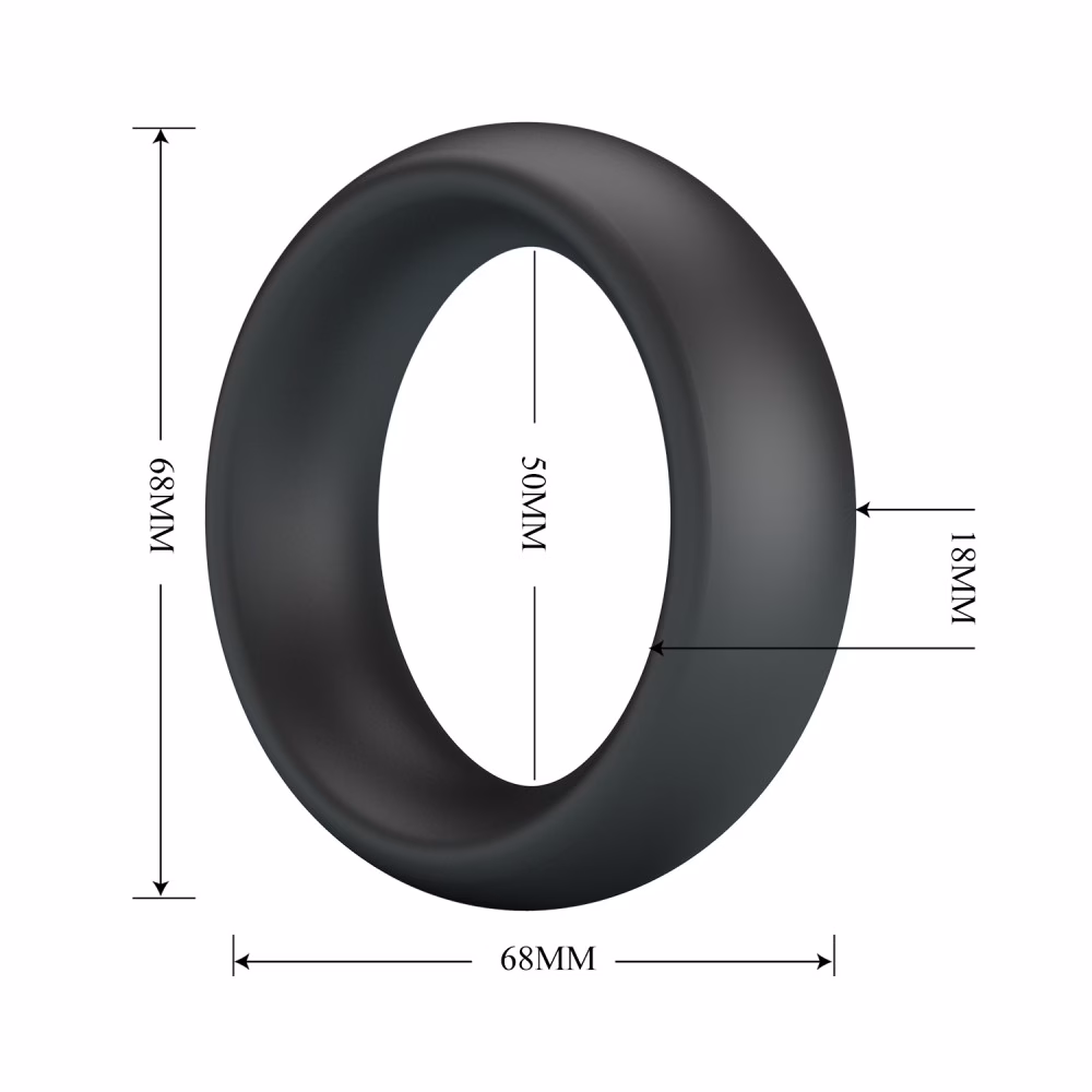 Crazy Bull Elio Silicone Cock Ring - Image 6