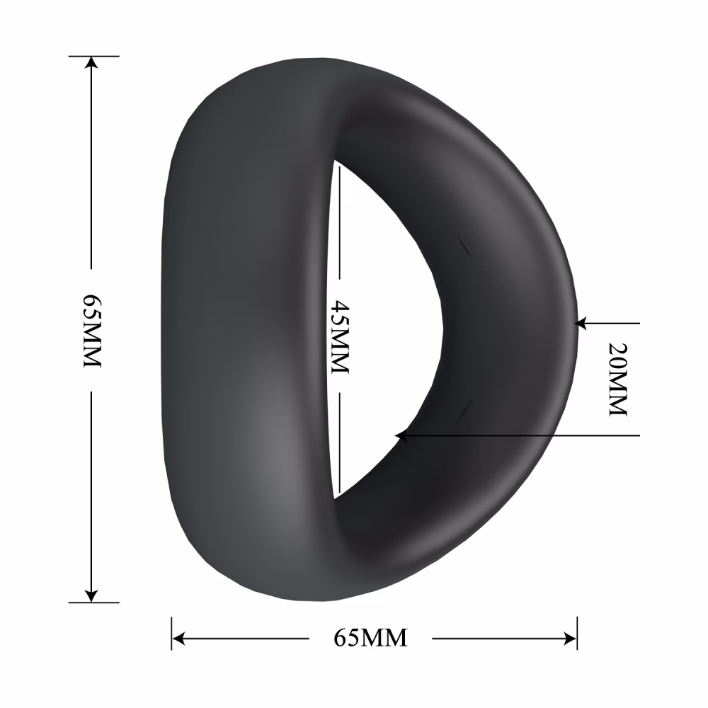 Crazy Bull Valen Silicone Cock Ring - 7. kép