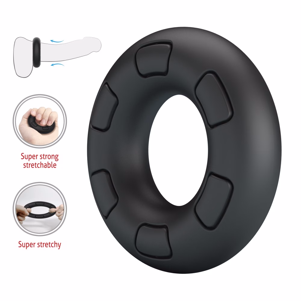 Crazy Bull Bertram Super Soft Silicone Cock Ring - Image 2