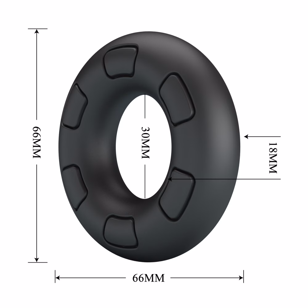 Crazy Bull Bertram Super Soft Silicone Cock Ring - Image 7