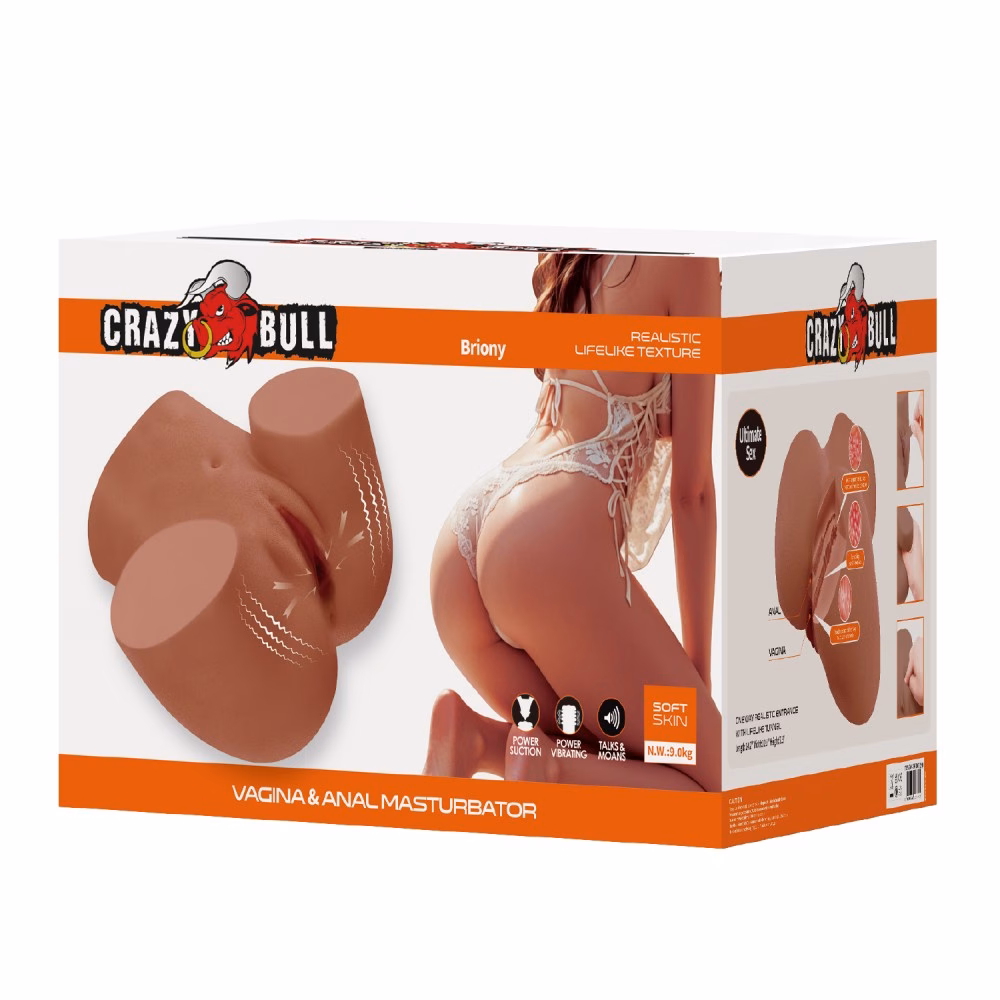 Crazy Bull Briony Masturbator Brown