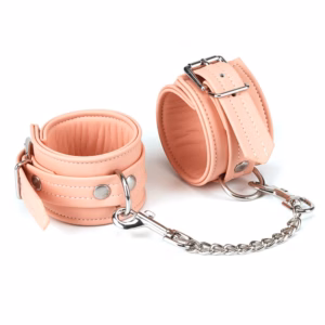 Pink Organosilicon Wrist Cuffs