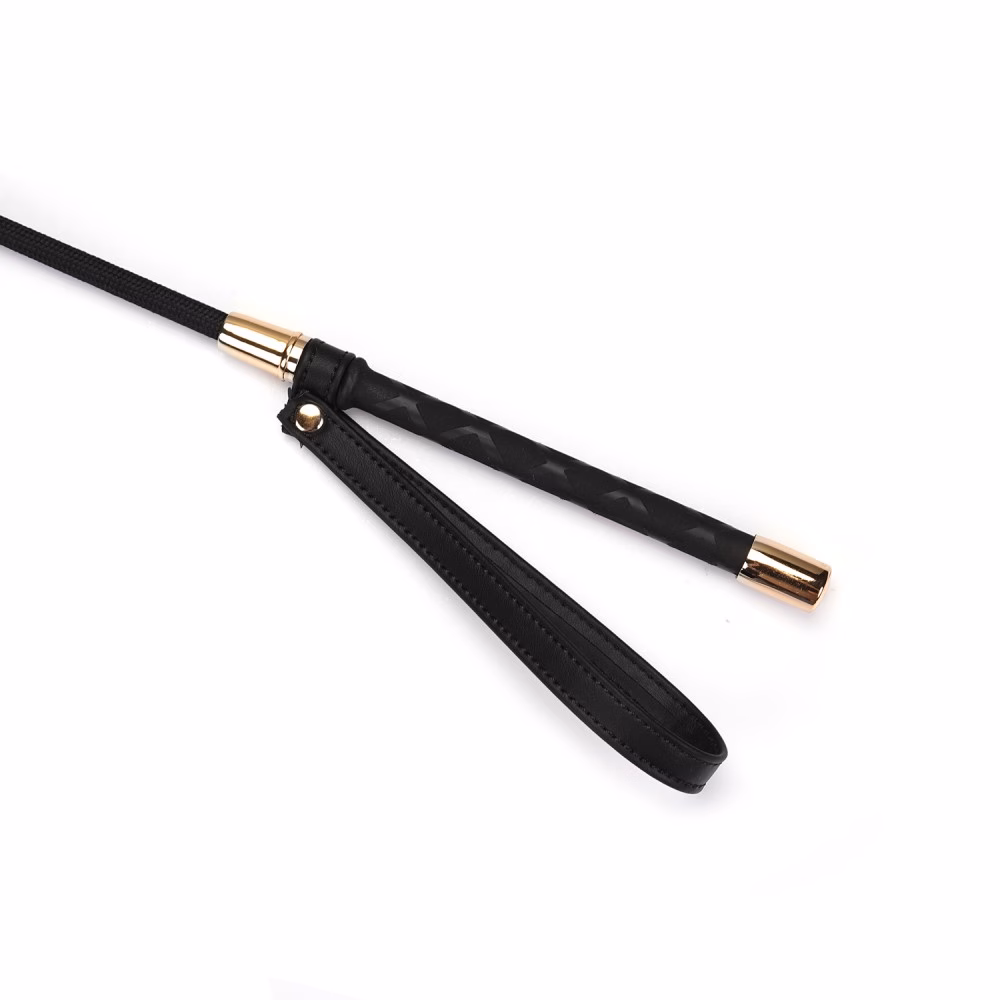 Black Organosilicon Riding Crop - Image 3