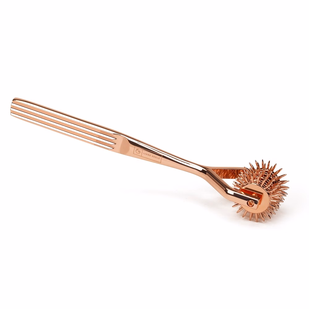 Five-Row Wartenberg Pinwheel Rose Gold