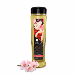 EROTIC MASSAGE OIL 240 ml / 8 oz - Cherry Blossom